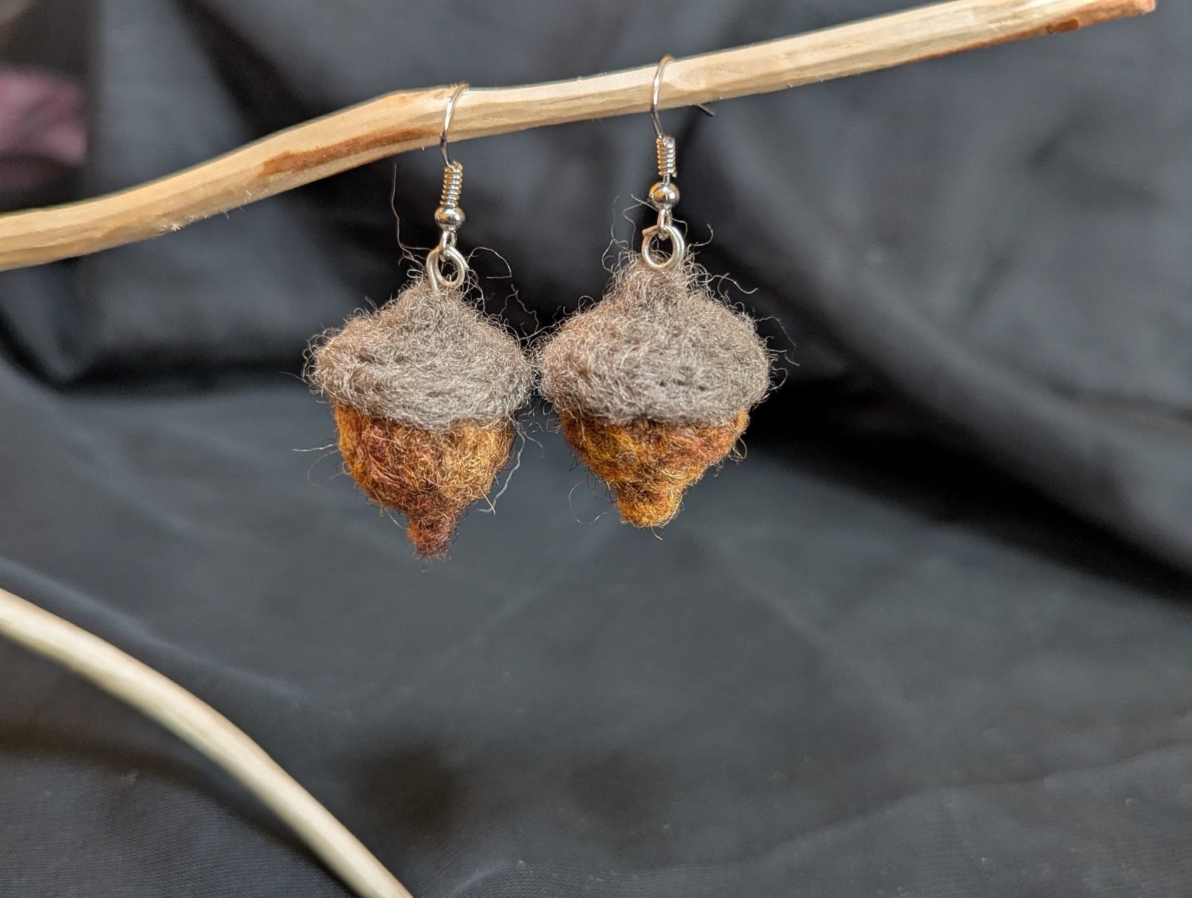 Acorn Earrings